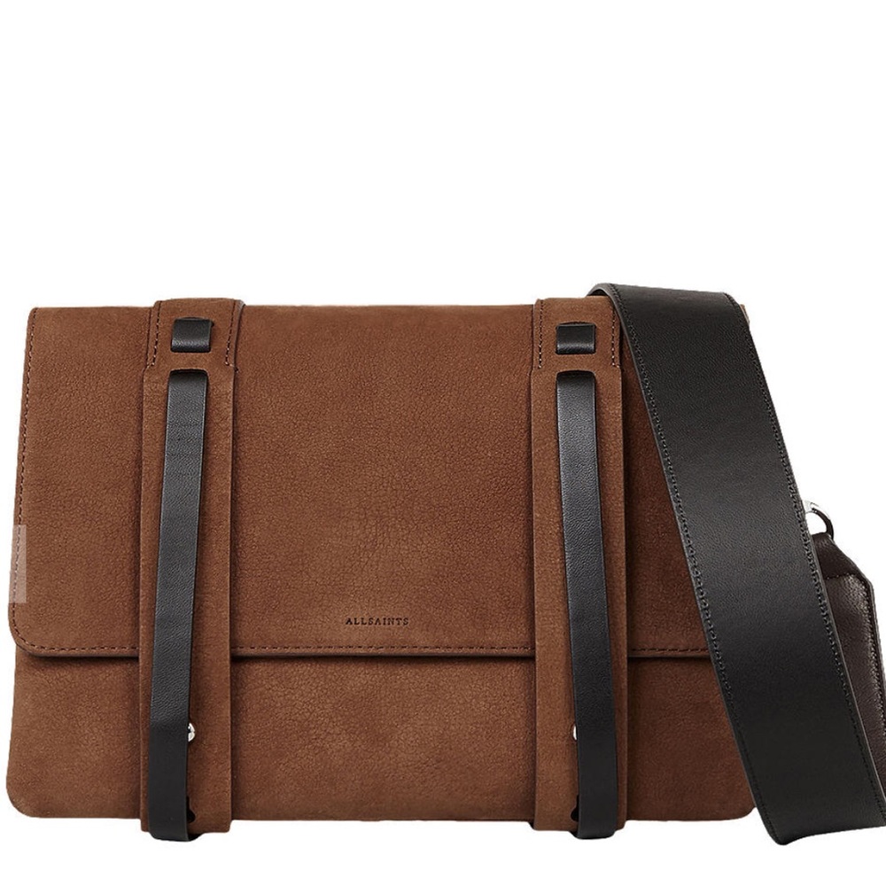 Allsaints leather fin box bag